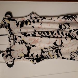 Karl Lagerfield sleeveless floral top
